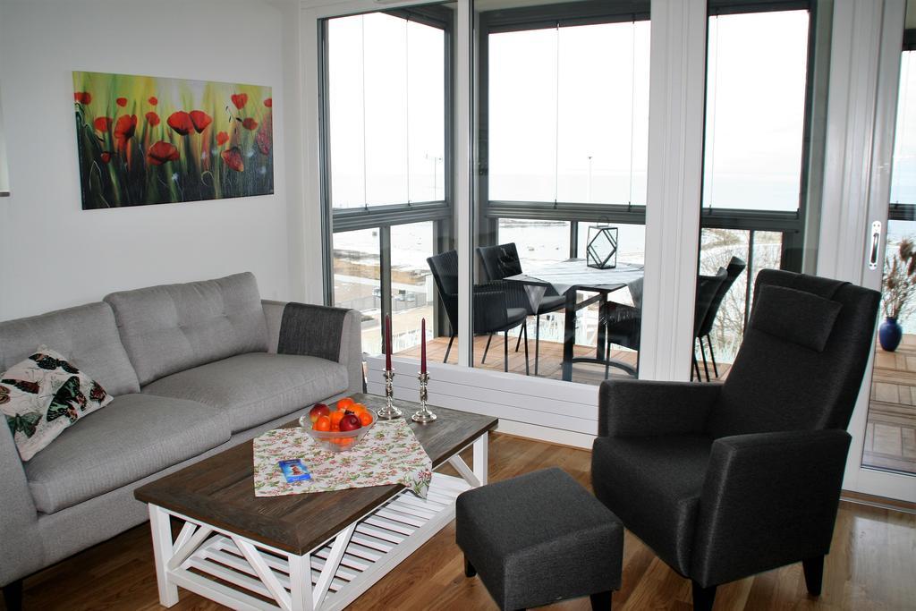 Visby Snack Havsutsikt Apartamento Exterior foto