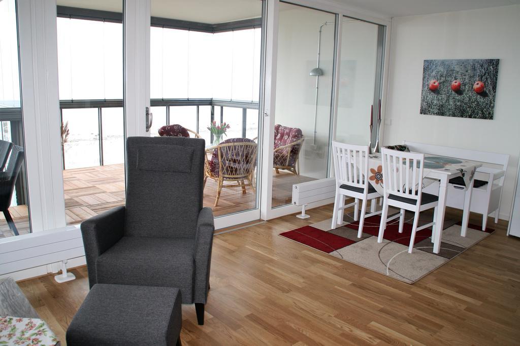 Visby Snack Havsutsikt Apartamento Exterior foto